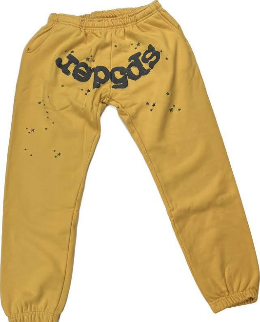 Spider Worldwide Yellow Sweatpants