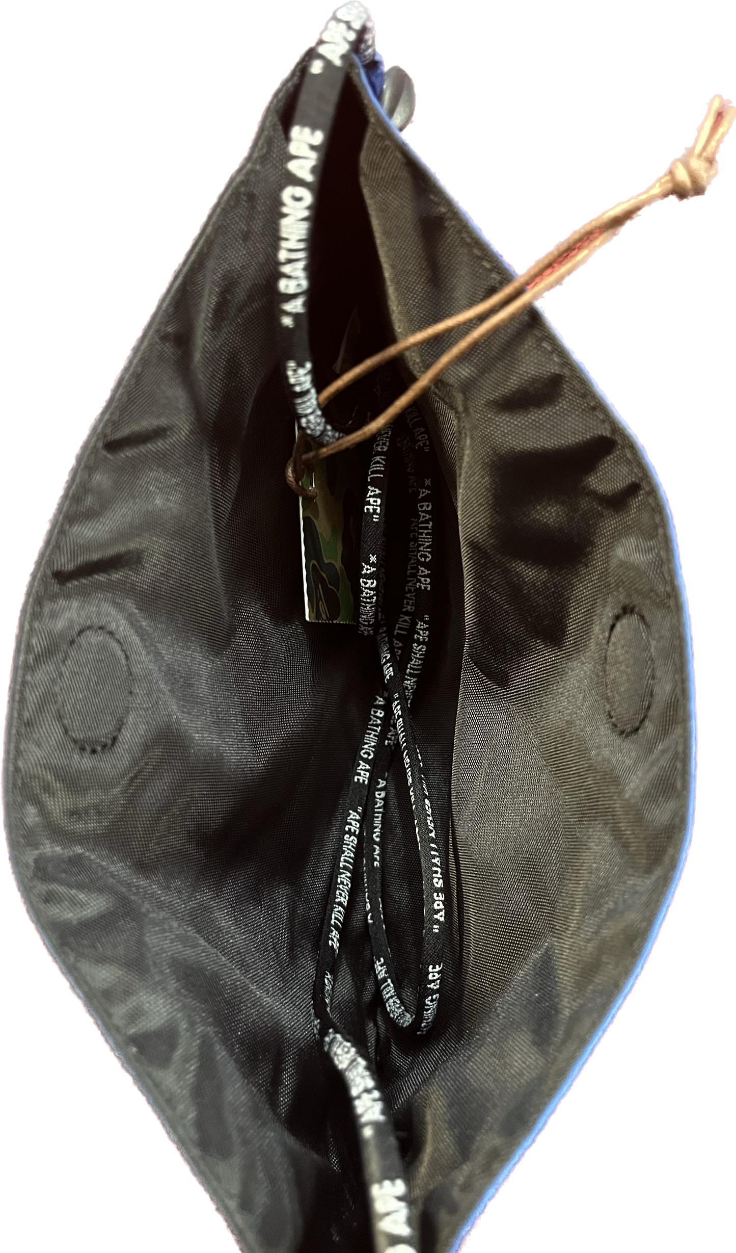 A Bathing Ape Nylon Blue Shoulderbag