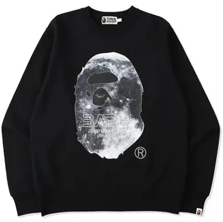 A Bathing Ape Bape Moon Crewneck