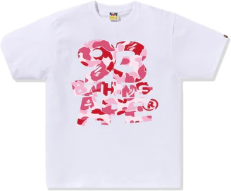 Bape A Bathing Ape ABC Camo 93 Tee Black