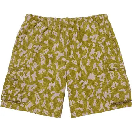 Supreme Ripstop Camo Cargo Shorts