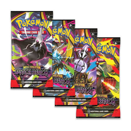 Pokemon Mega Evolution Pitch Black Single Pack