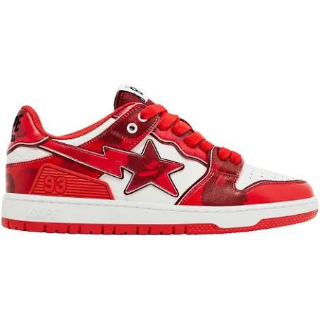 A Bathing Ape Bape Sk8sta “Red Camo”