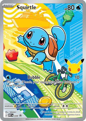 PK Squirtle Card (M.E.P)