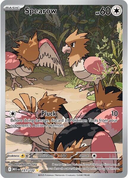 PK Spearow Card (I.R)