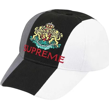 Supreme Crest 6-Panel Hat Black