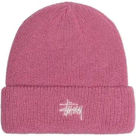 Stussy Basic Cuff Beanie Pink
