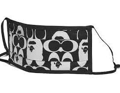 A Bathing Ape Bape x Coach Facemask Navy