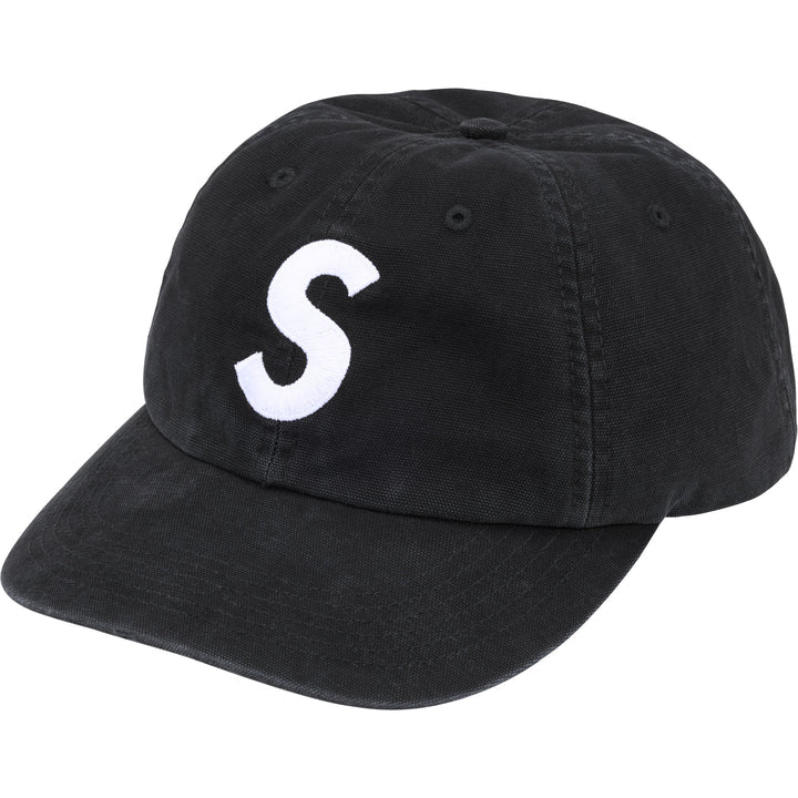 Supreme Washed Canvas S Logo Hat FW26