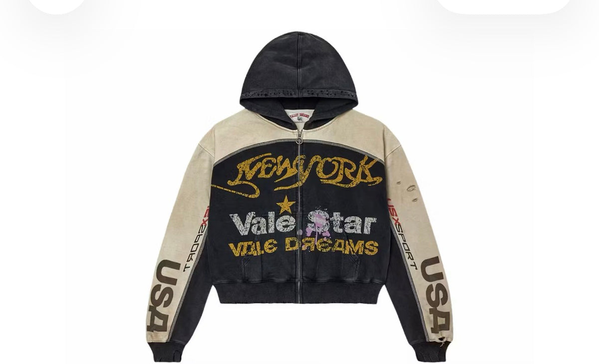 Vale Forever Star Zip Up Hoodie