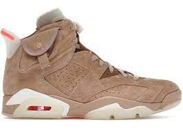 Travis Scott x Jordan 6 Retro "British Khaki"