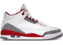 Jordan 3 Retro "Cardinal Red"