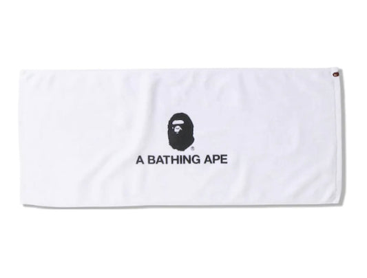 Bape “ApeHead” Beach Towel White