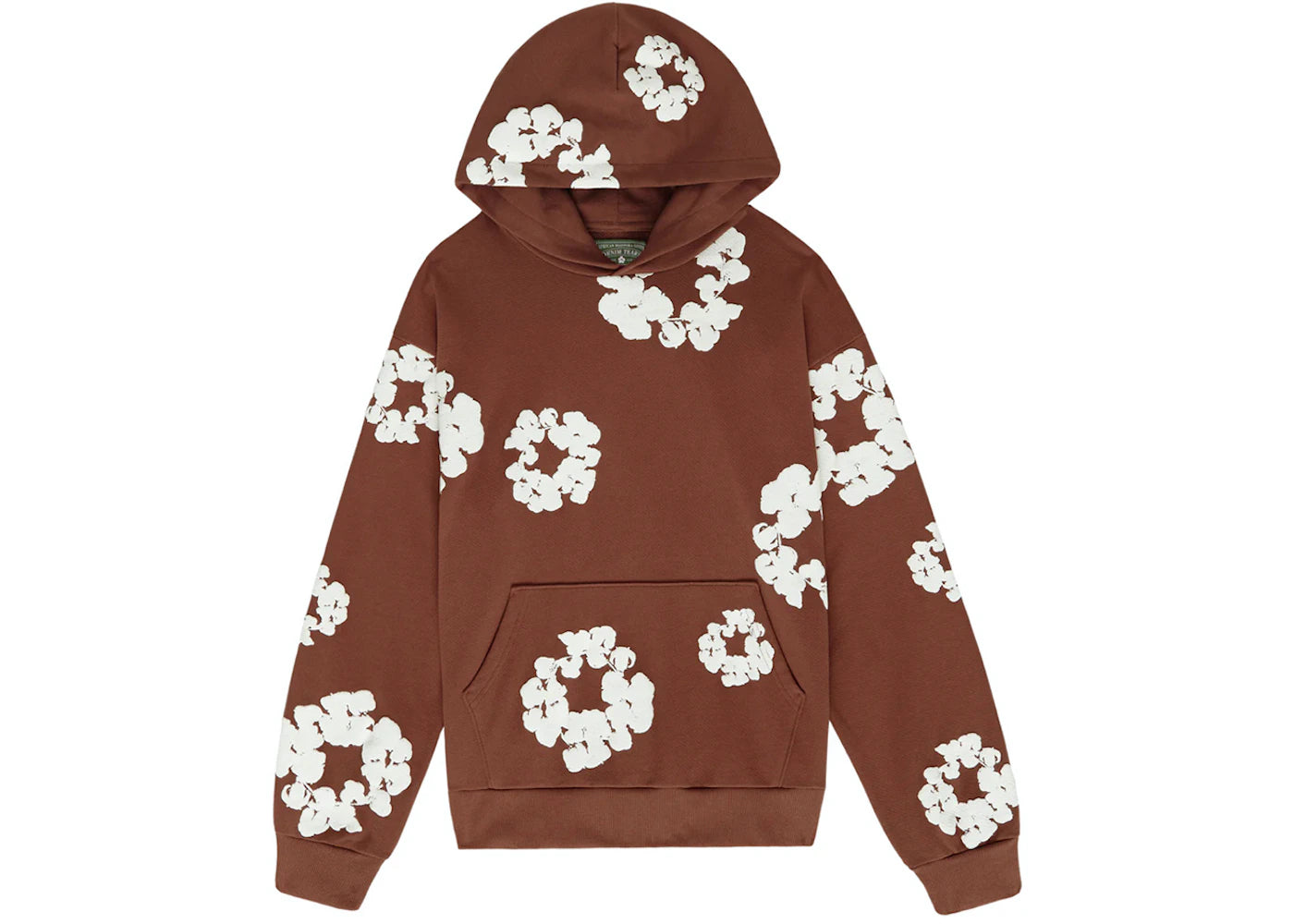 Denim Tears Brown Cotton Wreath Hoodie