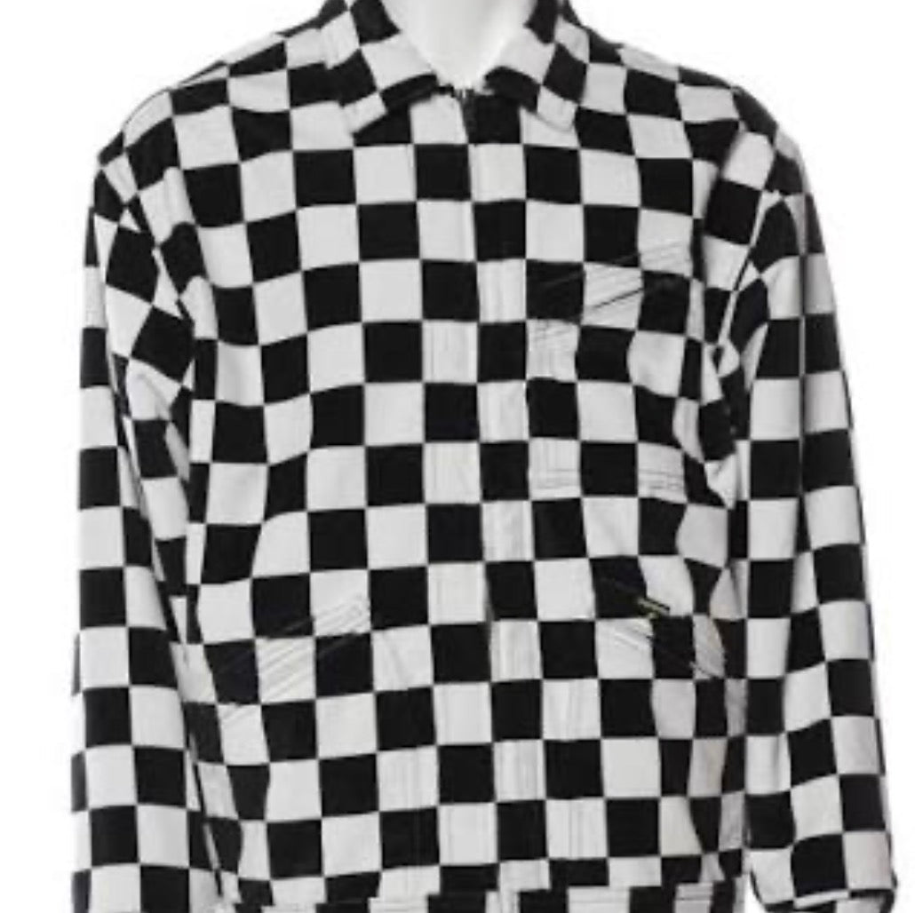Supreme Velvet Checkerboard Jacket