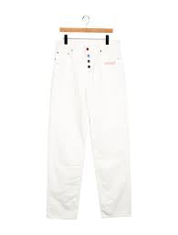 Off-White Nahmias Straight Leg Jeans w Tags