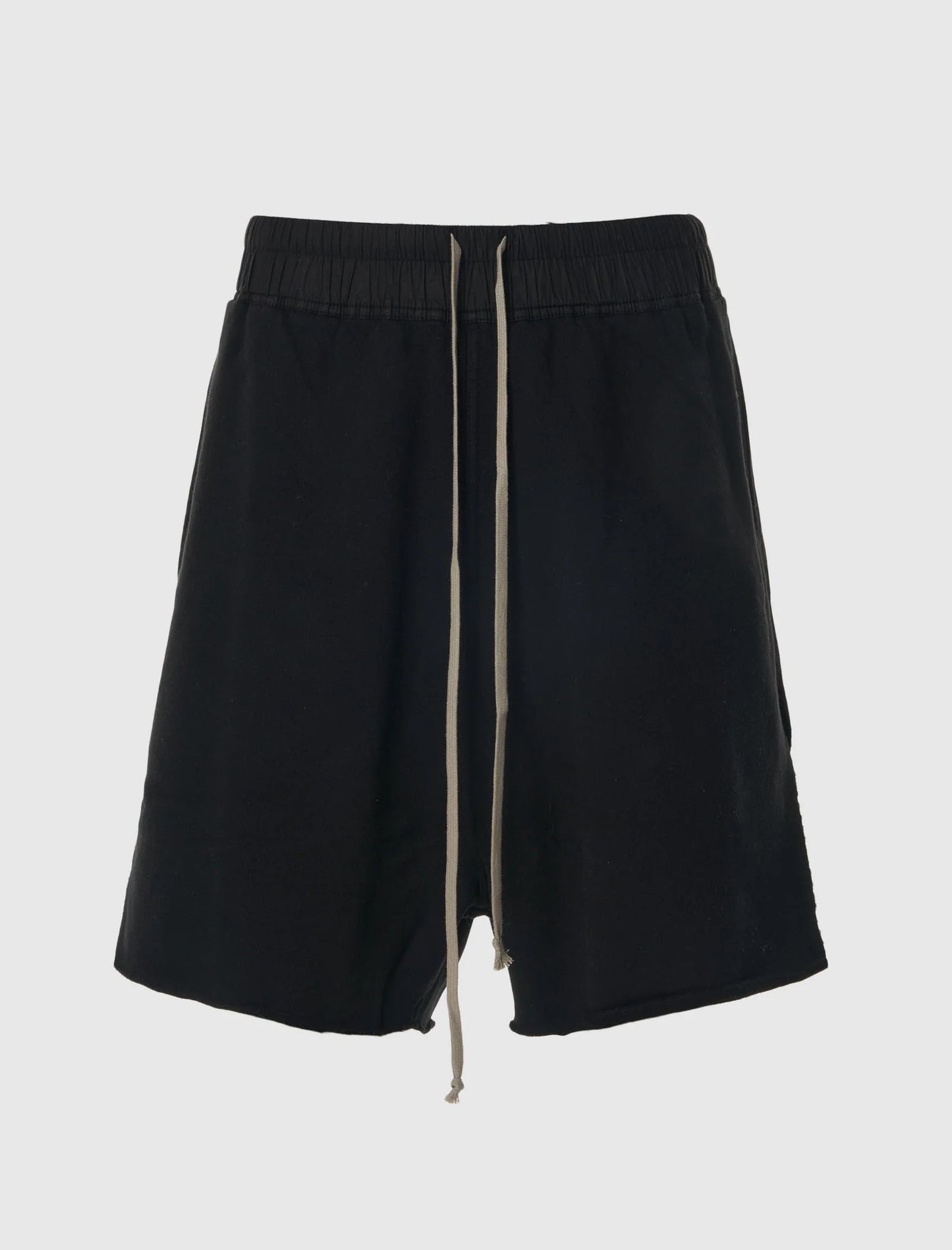 Rick Owens Drop Crotch Polyester Cargo Shorts