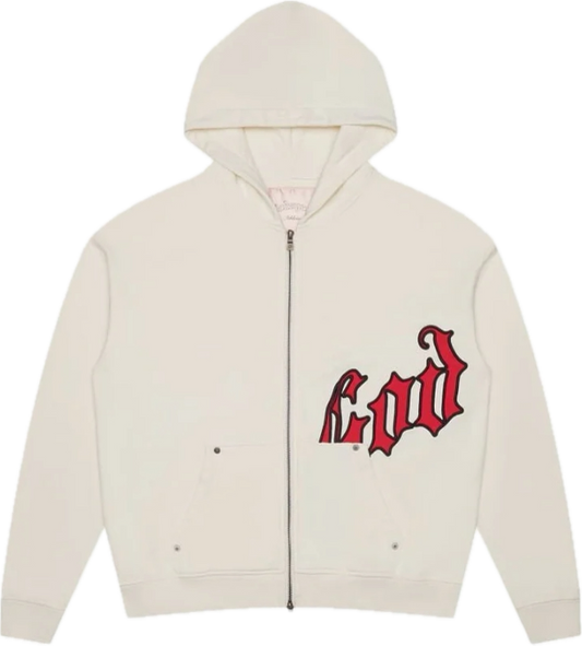 Godspeed Zip Up White/Red