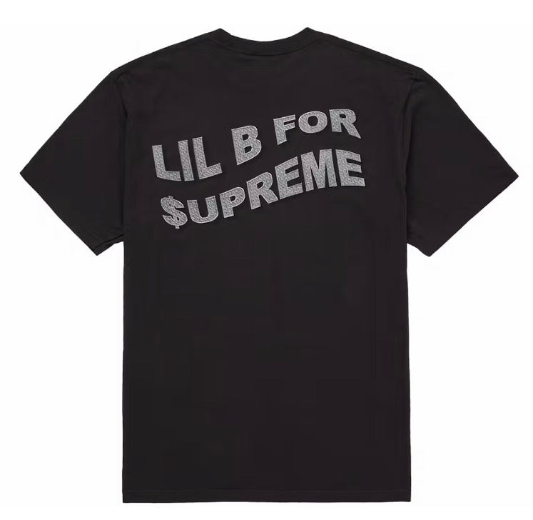 Supreme x Lil B “Based” Black Tee
