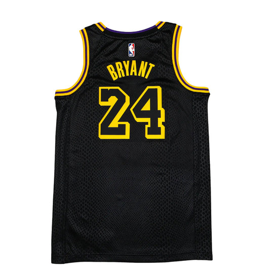 Nike Kobe Bryant Black Mamba Los Angeles Lakers City Edition Swingman Jersey