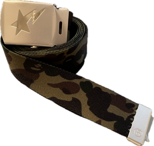 A Bathing Ape Sta GI Web Belt