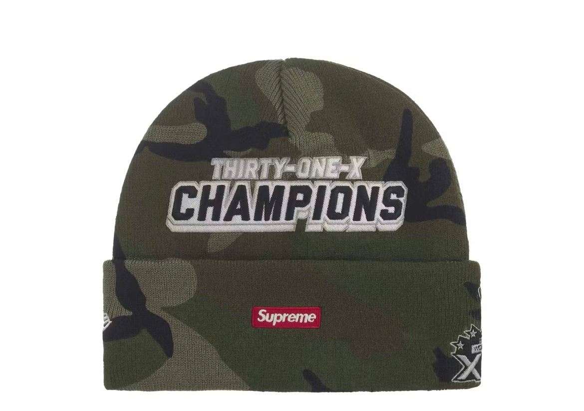 Supreme New Era Football Beanie