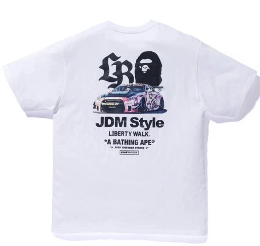 A Bathing Ape x Liberty Walk “JDM Style” Tee
