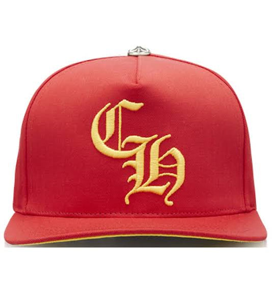 Chrome Hearts “CH” Silver Button Snapback