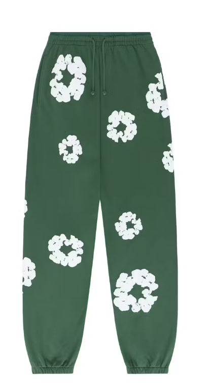 BLACK FRIDAY PREVIEW: Denim Tears Green Cotton Wreath Sweatpants