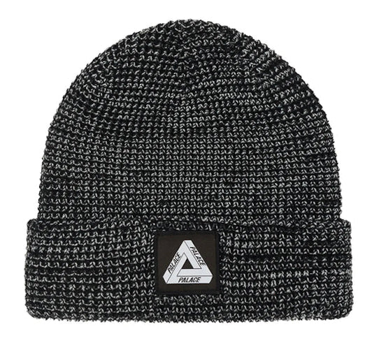 Palace Tri-Freg Patch Beanie Black (FW22)