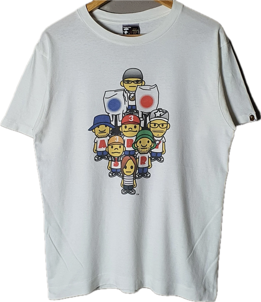 A Bathing Ape Bape Ape Head Show 2002 Tee