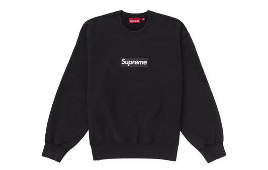 Supreme Washed Box Logo Crewneck