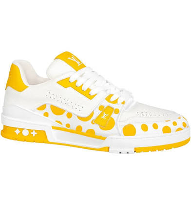 Louis Vuitton x Yayoi Kusama Trainer White Yellow