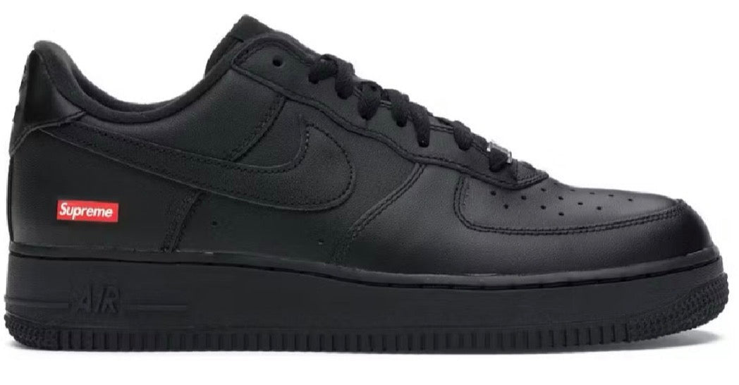 Supreme x Nike Air Force 1 Low Black