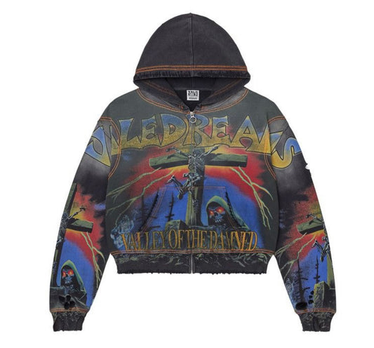 Vale Forever Damned Big Zip Up
'Black'