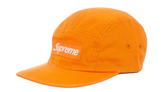 Supreme Canvas Camp Cap “Orange” SS24