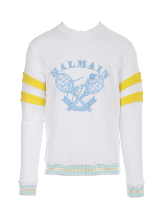 Balmain Tennis Crewneck