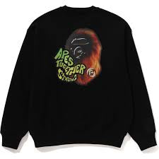 A Bathing Ape Sport Graphic Crewneck “Apes Together Strong”