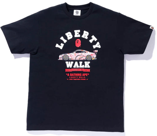 A Bathing Ape x Liberty Walk “Auto Salon” Tee