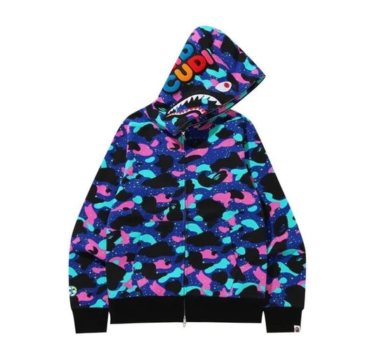 Bape x Kid cudi shark hoddie