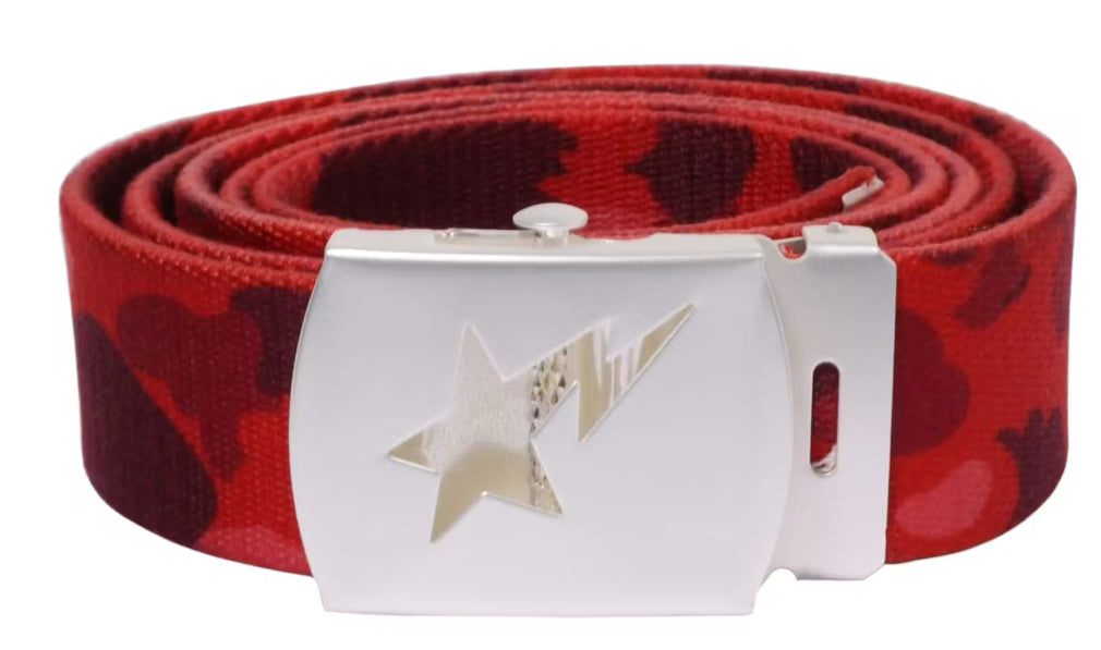 A Bathing Ape Sta GI Web Belt