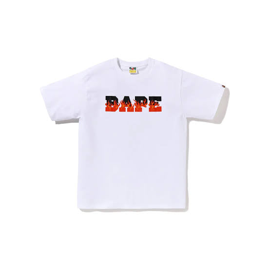 A Bathing Ape Flame Logo Tee