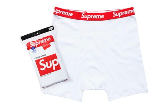 Supreme Hanes Boxer Briefs (4 Pack)
