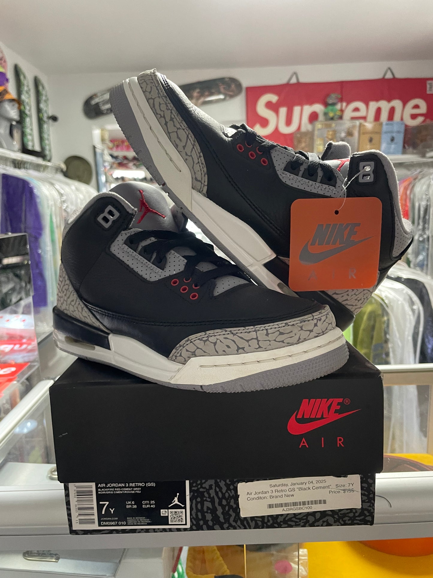 BLACK FRIDAY PREVIEW: Jordan 3 Retro “Cement Reimagined” Gs