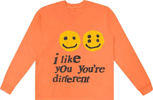 CPFM Cactus Plant Flea Market "Your Different" L/S Tee Orange (FW2020)