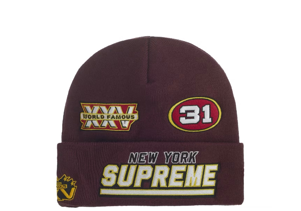 Supreme New Era Football Beanie