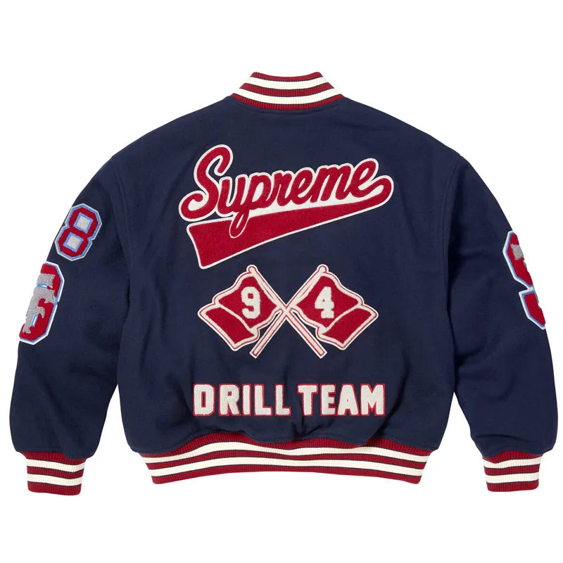 Supreme “Drill Team” Varsity Jacket