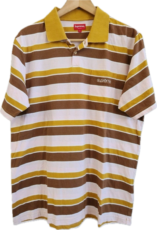 Supreme Striped Polo