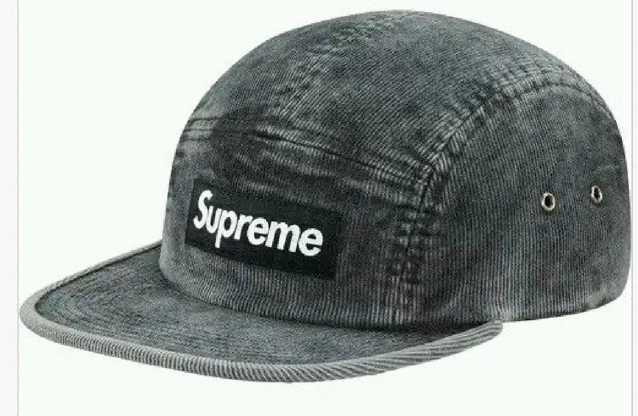 Supreme Faded Corduroy Camp Cap