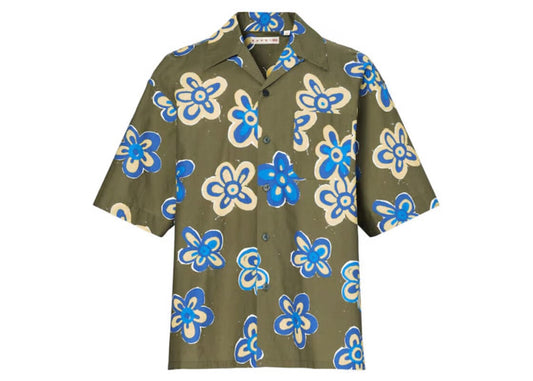 Marni x Uniqlo Oversized Open Collar Shirt